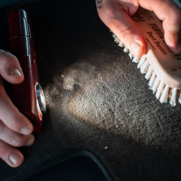 FLOOR CARPET BRUSH - комбінована щітка латунь + ПВХ щетина для очищення ковролінів та килимів A0476 фото